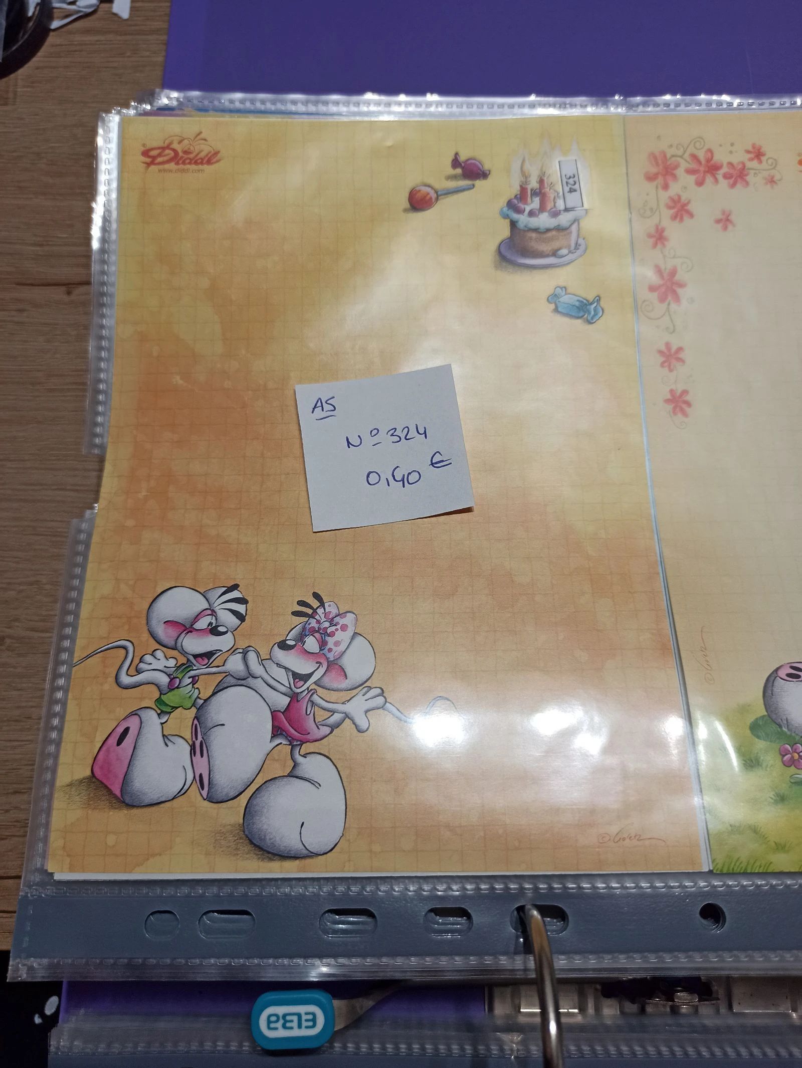 Feuille Diddl A5 324 0,30e